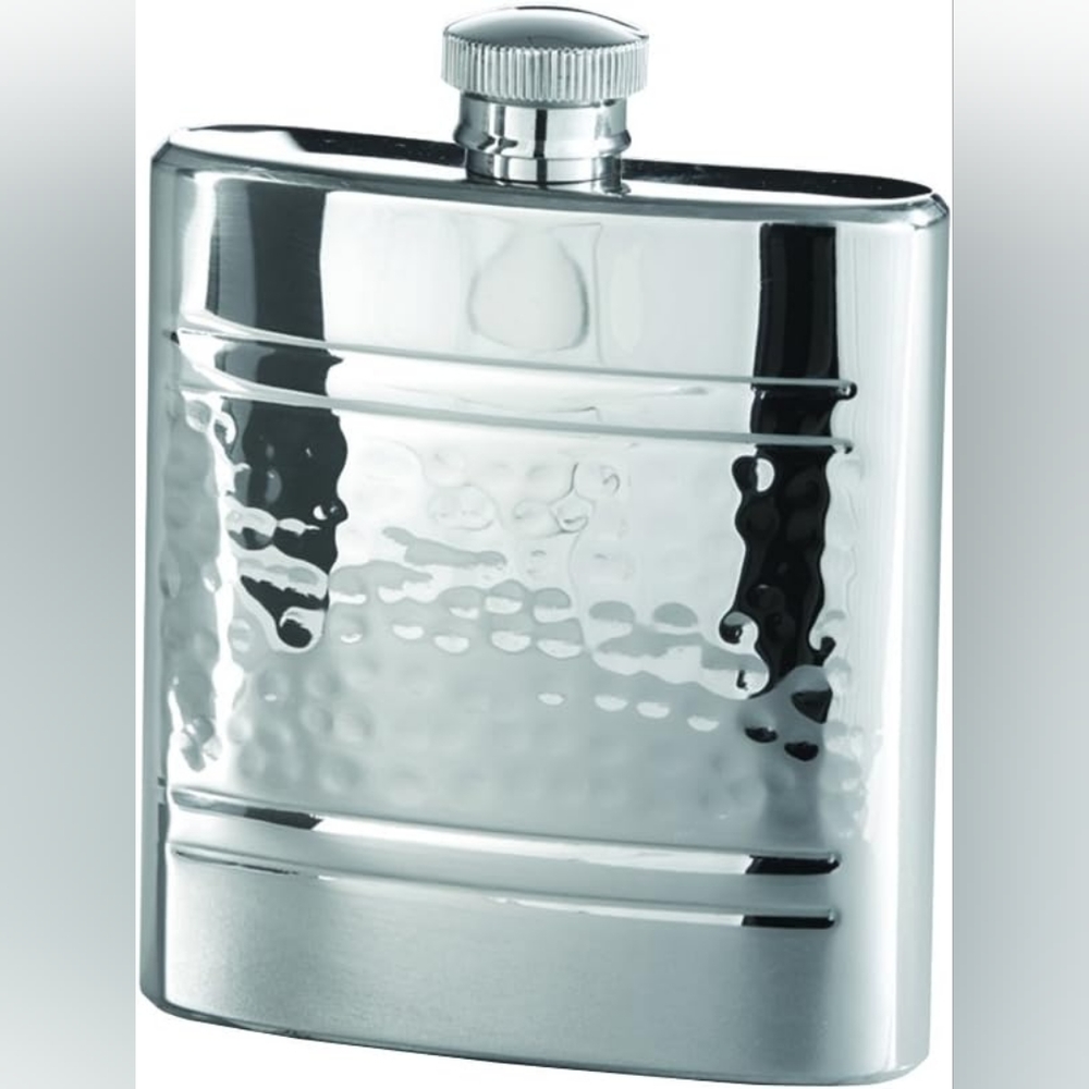 NEW box Marquis by Waterford Vintage Stainless Steel Hip Flask, perfect gift